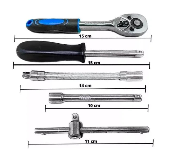 Kit De Ferramentas Multiuso Com 46 Peças E Maleta -
Toolbox ®