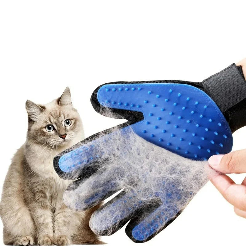 Luva Nano Magnética Tira Pelos para Cães e Gatos - PetShed Glove®